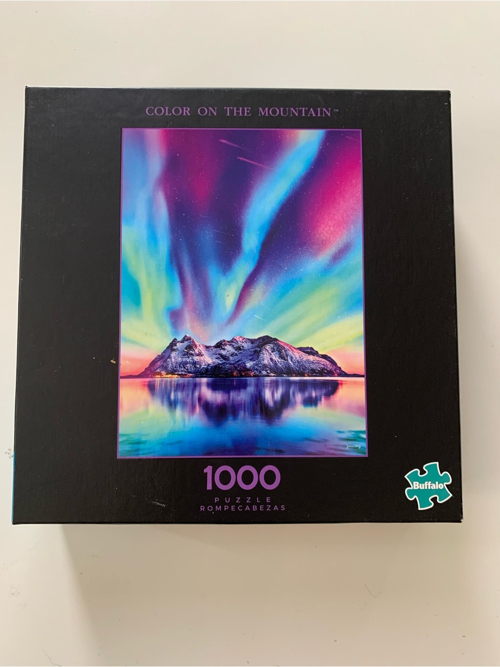 Buffalo Games Color on the Mountain 1000-Piece Puzzle - Multicolor
